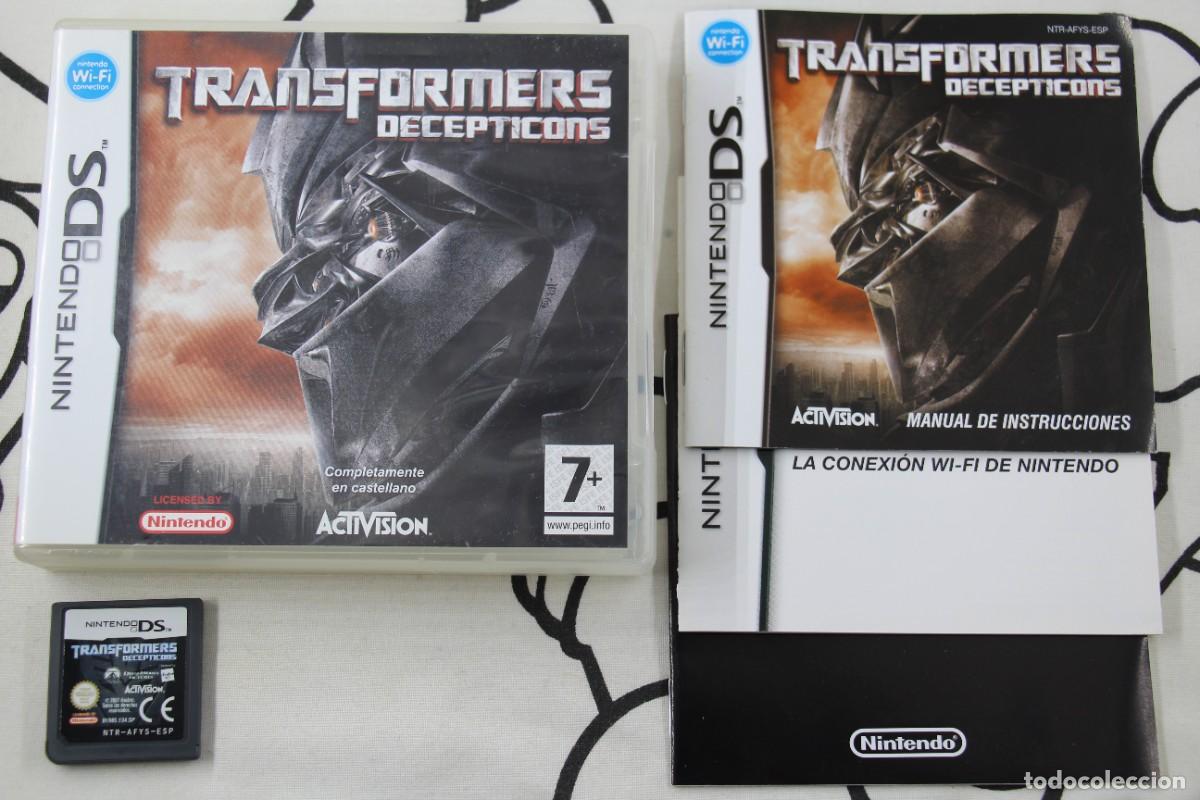 NINTENDO DS NDS TRANSFORMERS DECEPTICONS MUY BUEN ESTADO PAL ESPAÑA
