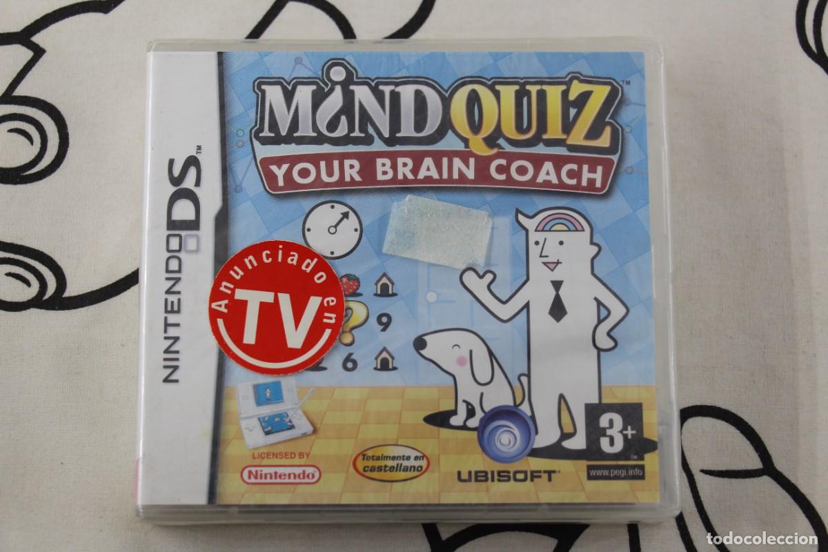 NINTENDO DS NDS MIND QUIZ YOUR BRAIN COACH PRECINTADO PAL ESPAÑA