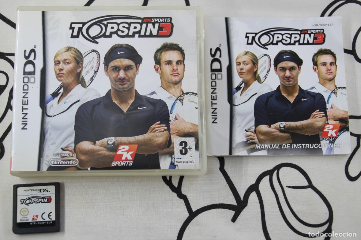 NINTENDO DS NDS TOP SPIN 3 MUY BUEN ESTADO PAL ESPAÑA