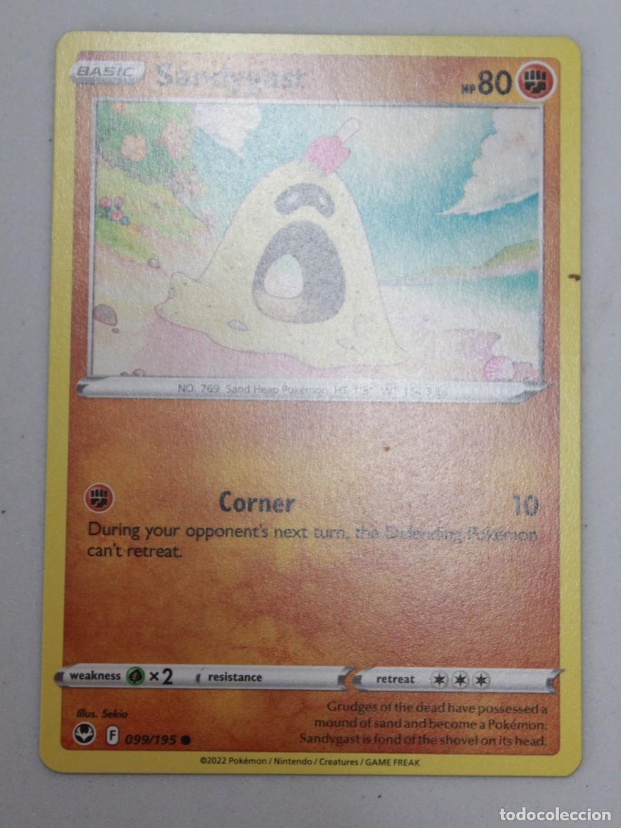Sandygast Reverse Holo 099/195 Pokémon TCG Silver Tempest