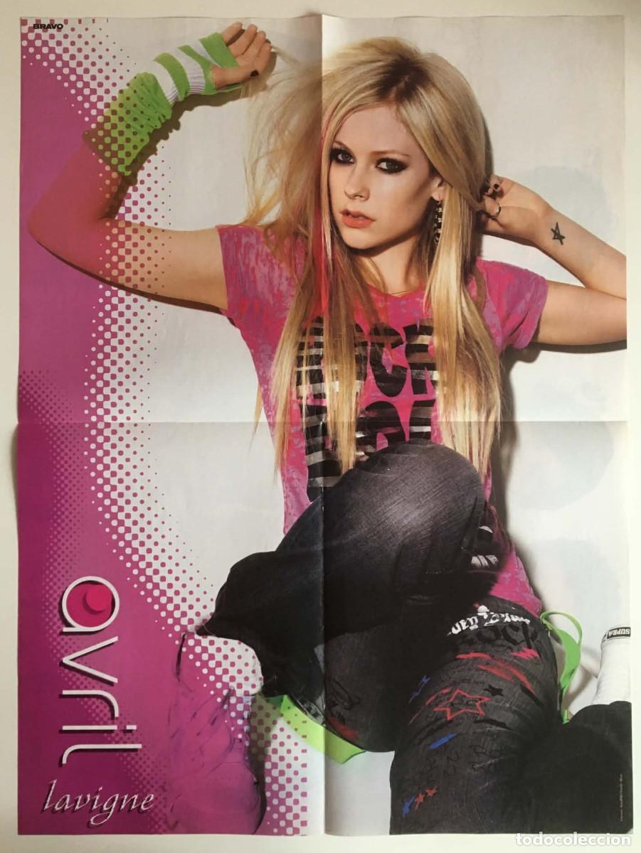 Avril Lavigne / Jonas Brothers Double-Sided Poster Bravo Bulgaria Pop Rock