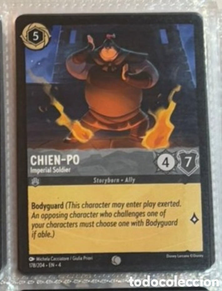 CHIEN-PO Carta set LORCANA TCG