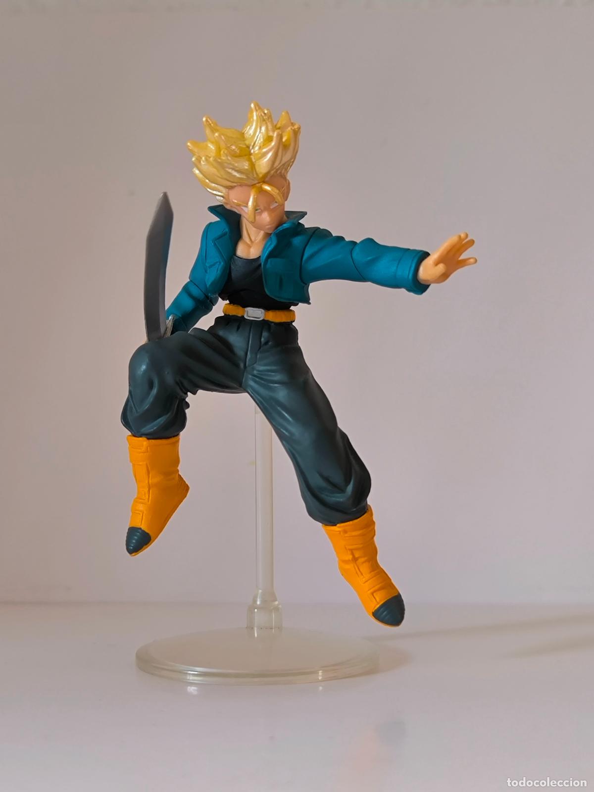 GASHAPON HG PLUS DRAGON BALL Z ACTION POSE - TRUNKS SUPER SAIYAN - BANDAI - JAPON - ORIGINAL (347Cw)