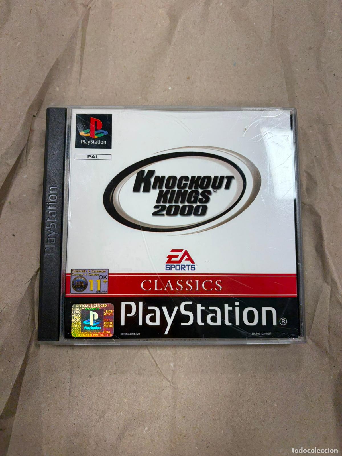 Knockout kings 2000 knock out - Sony playstation 1 PS1 PSX Pal esp completo