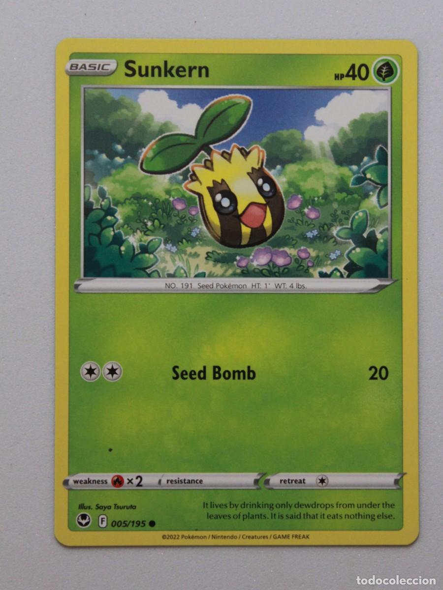 Sunkern 005/195 Pokémon TCG Silver Tempest Carta Pokémon