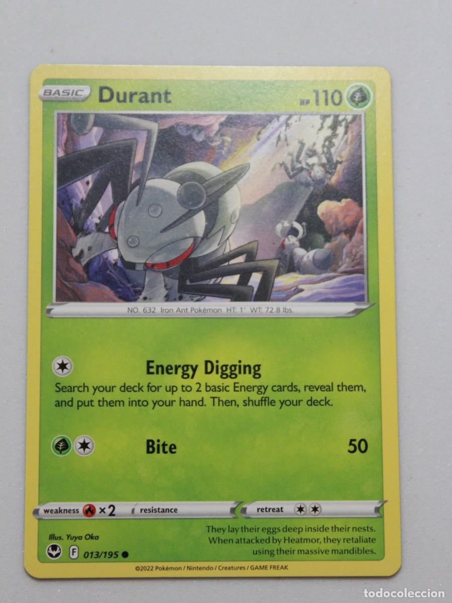 Durant 013/195 Pokémon TCG Silver Tempest Carta Pokémon
