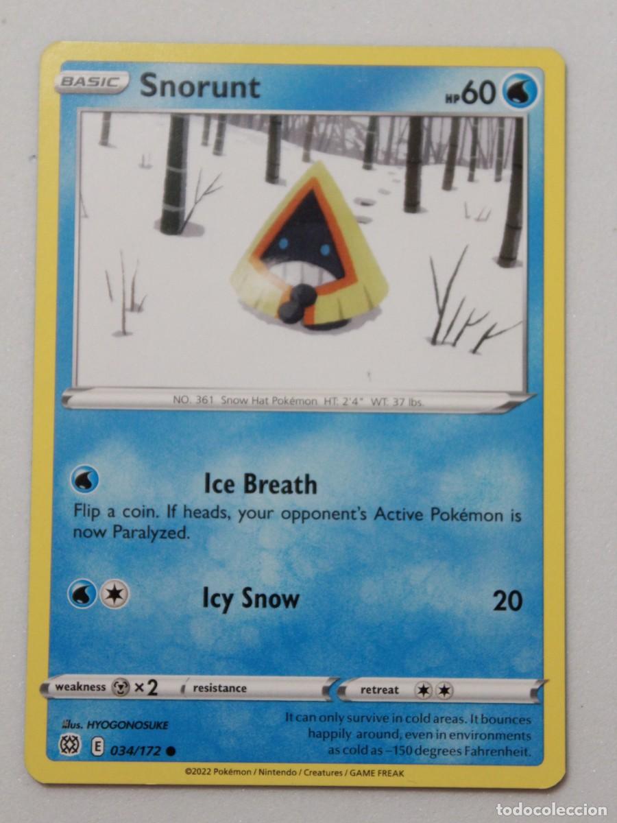 Snorunt 034/172 Pokémon TCG Brilliant Stars