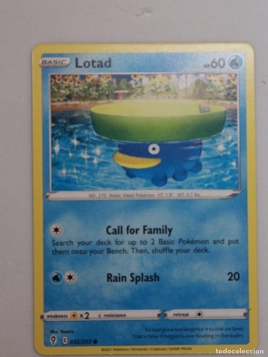 Lotad 032/203 Pokémon TCG Evolving Skies