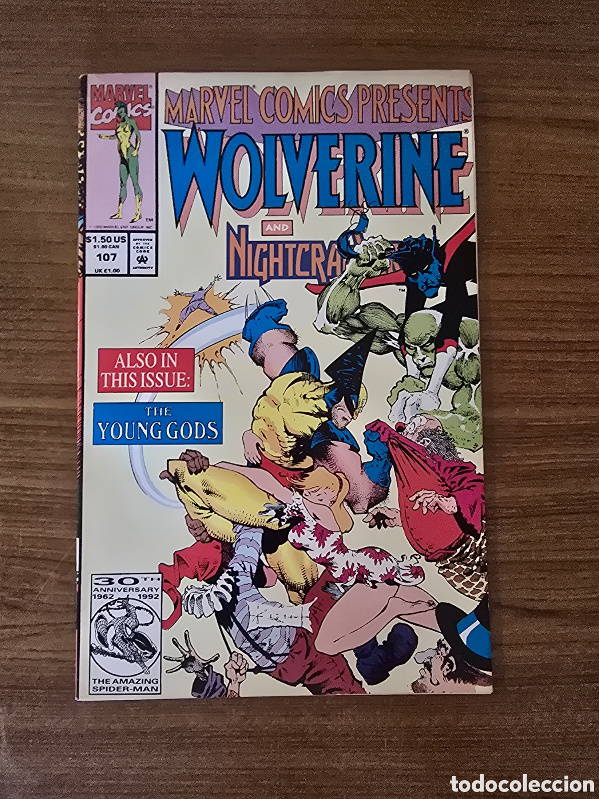 WOLVERINE,NUMERO 107,(MARVEL COMICS)