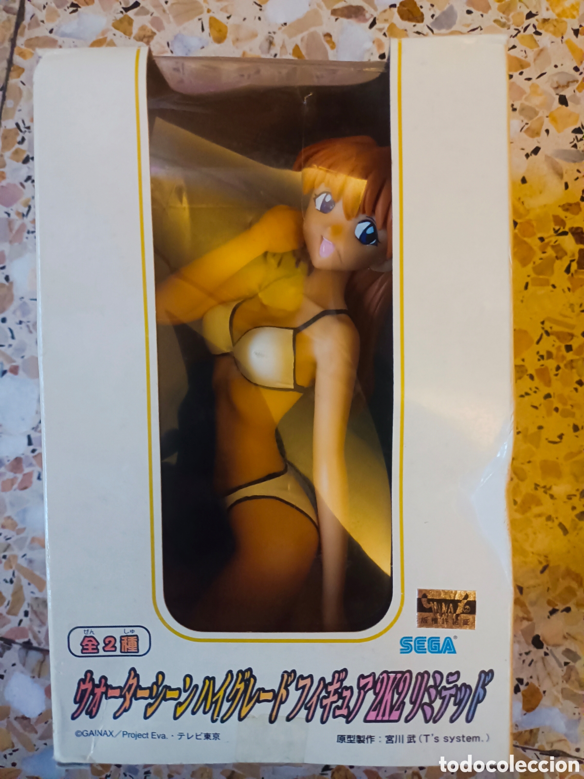 Asuka evangelion figura original Sega en caja