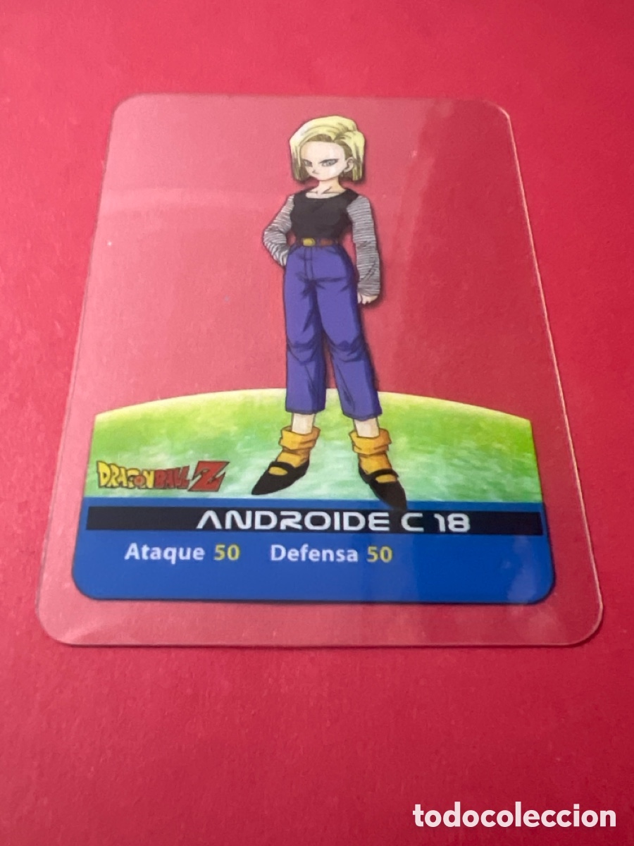 C5611. Androide C18 Nº 64 Serie Oro Dragon Ball Z Lamincards Edibas 2008 Mundicromo