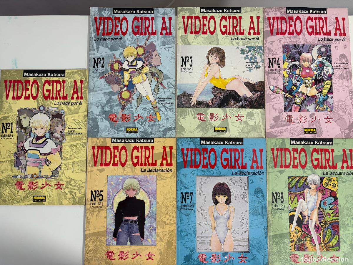 Video Girl Ai 1 al 8 de 12 - Masakazu Katsura - Norma Editorial 1994