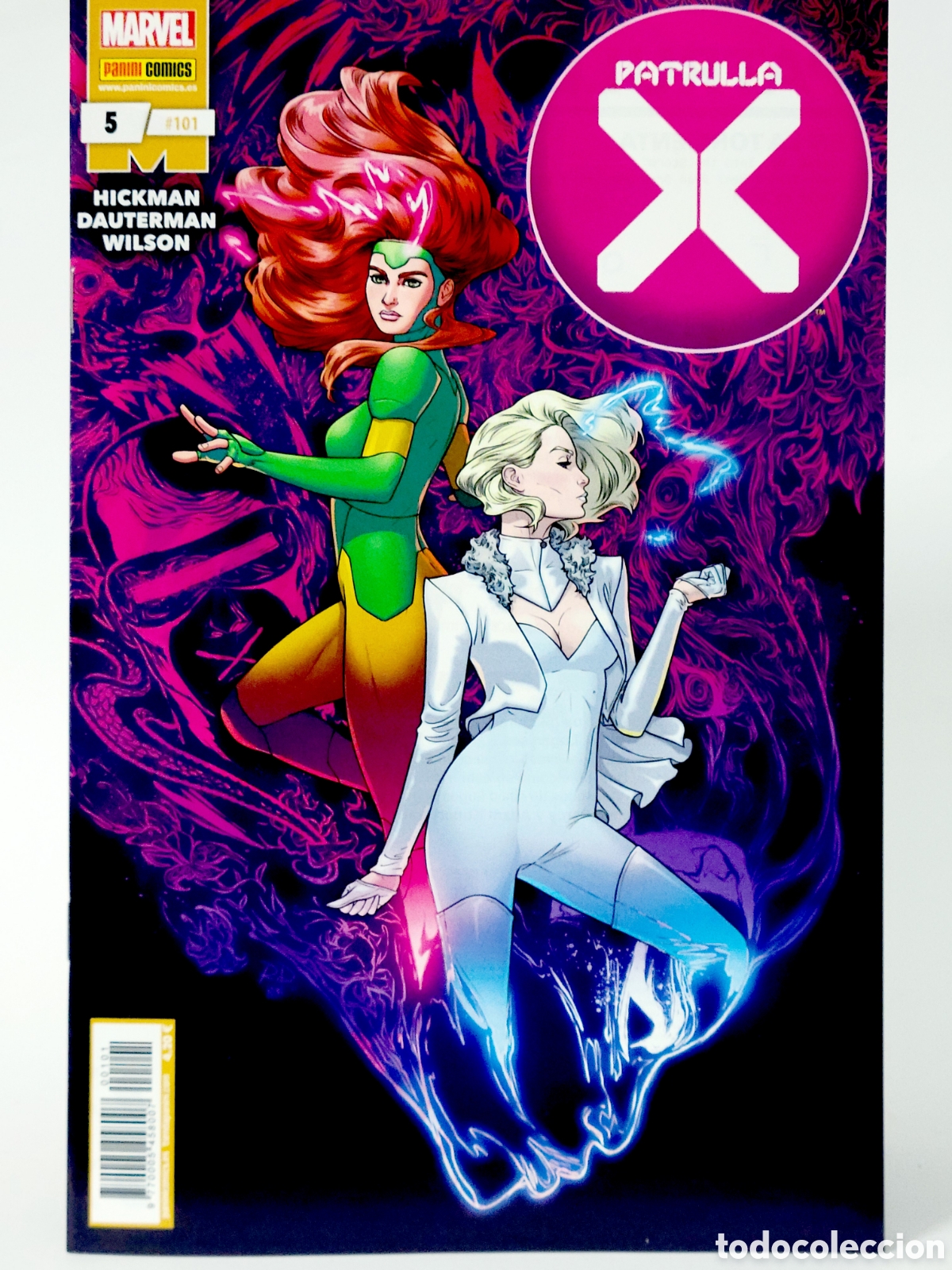 CÓMIC PATRULLA-X 101 PANINI MARVEL 5 GRAPA DE KIOSCO