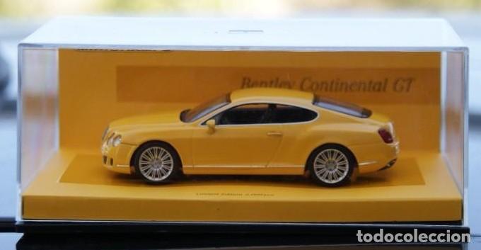 BENTLEY CONTINENTAL GT ESCALA 1/43 EDICION LIMITADA A 2009 PCS DE MINICHAMPS EN SU CAJA