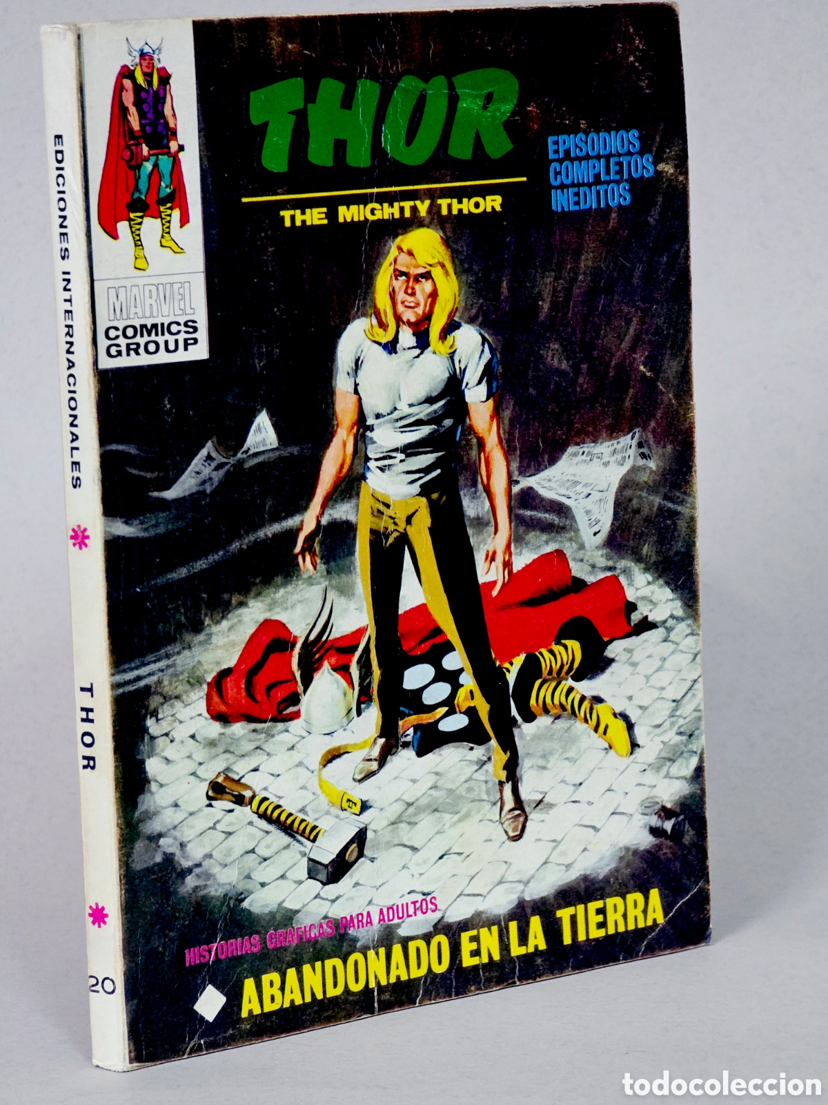 CÓMIC THOR 20 ABANDONADO EN LA TIERRA VOL.1 VERTICE MARVEL TACO VOLUMEN MUY BUEN ESTADO