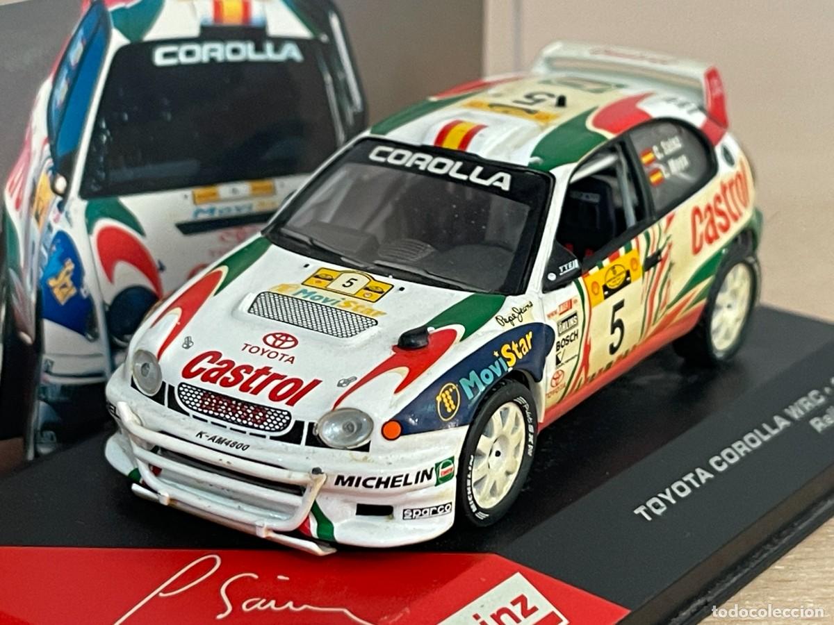 Coche TOYOTA COROLLA WRC 1998 Rally Safari #5 Carlos Sainz Collection 1:43 die-cast metal ixo altaya