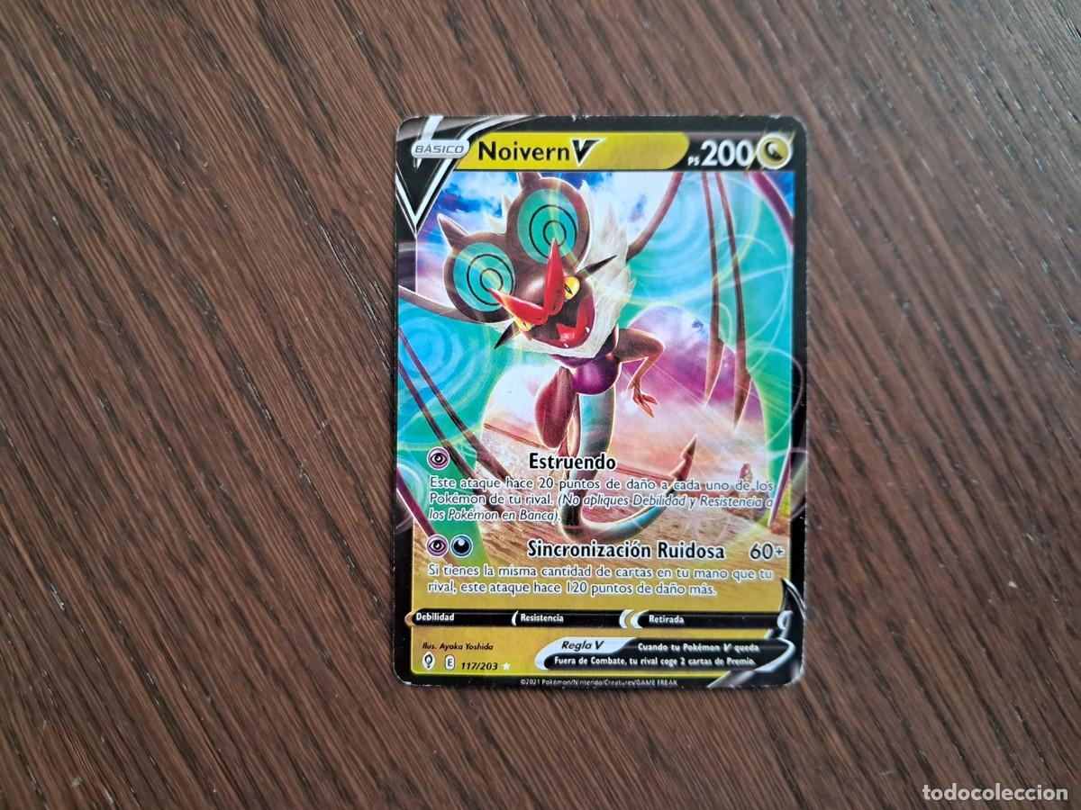 carta pokemon, Noivern, 117/203, año 2021, en español