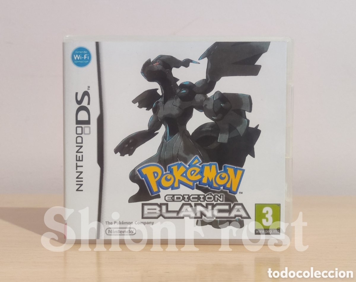 Caja Pokémon Blanco / Edición Blanca Repro (Nintendo DS)