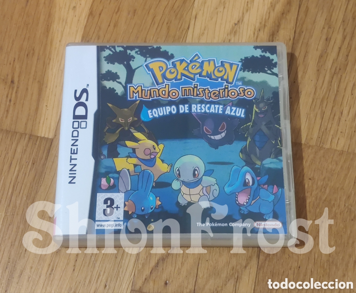 Caja Repro Pokémon Mundo Misterioso Equipo de Rescate Azul (Nintendo DS)