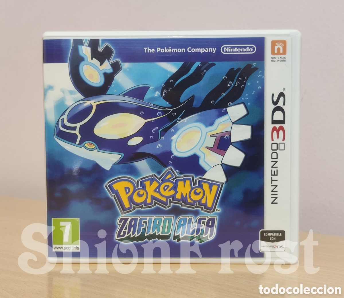 Caja Pokémon Edición Zafiro Alfa Repro (Nintendo 3DS)