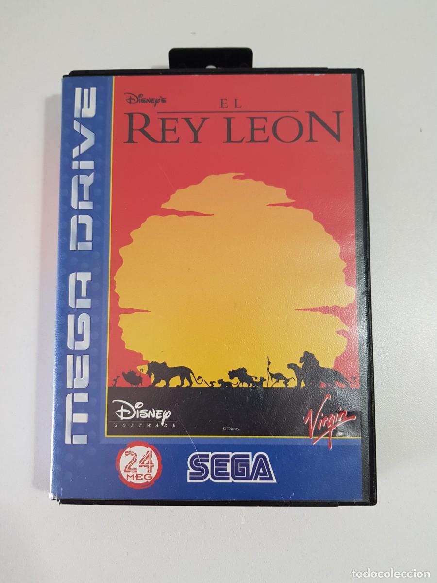 El Rey Leon Sega Megadrive Pal España Completo Original Disney Interactive