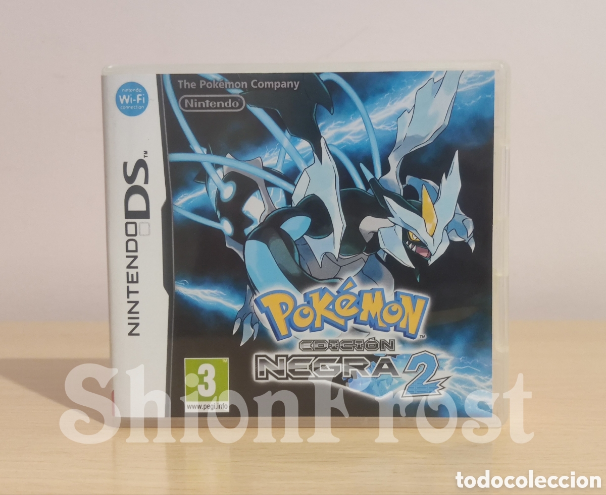 Caja Pokémon Negro 2 / Edición Negra 2 Repro (Nintendo DS)