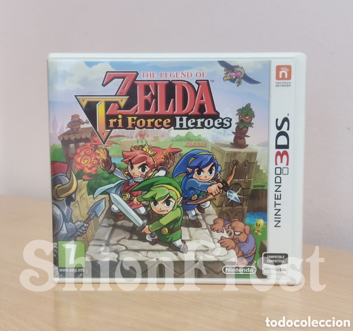 Caja The Legend of Zelda Triforce Heroes (Nintendo 3DS)