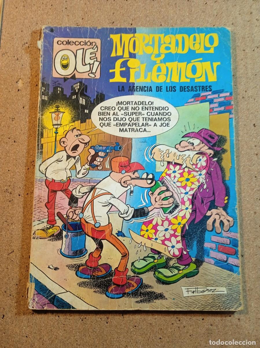 TEBEO DE OLE MORTADELO Y FILEMON EN LA AGENCIA DE LOS DESASTRES DEL AÑO 1978 Nº 89