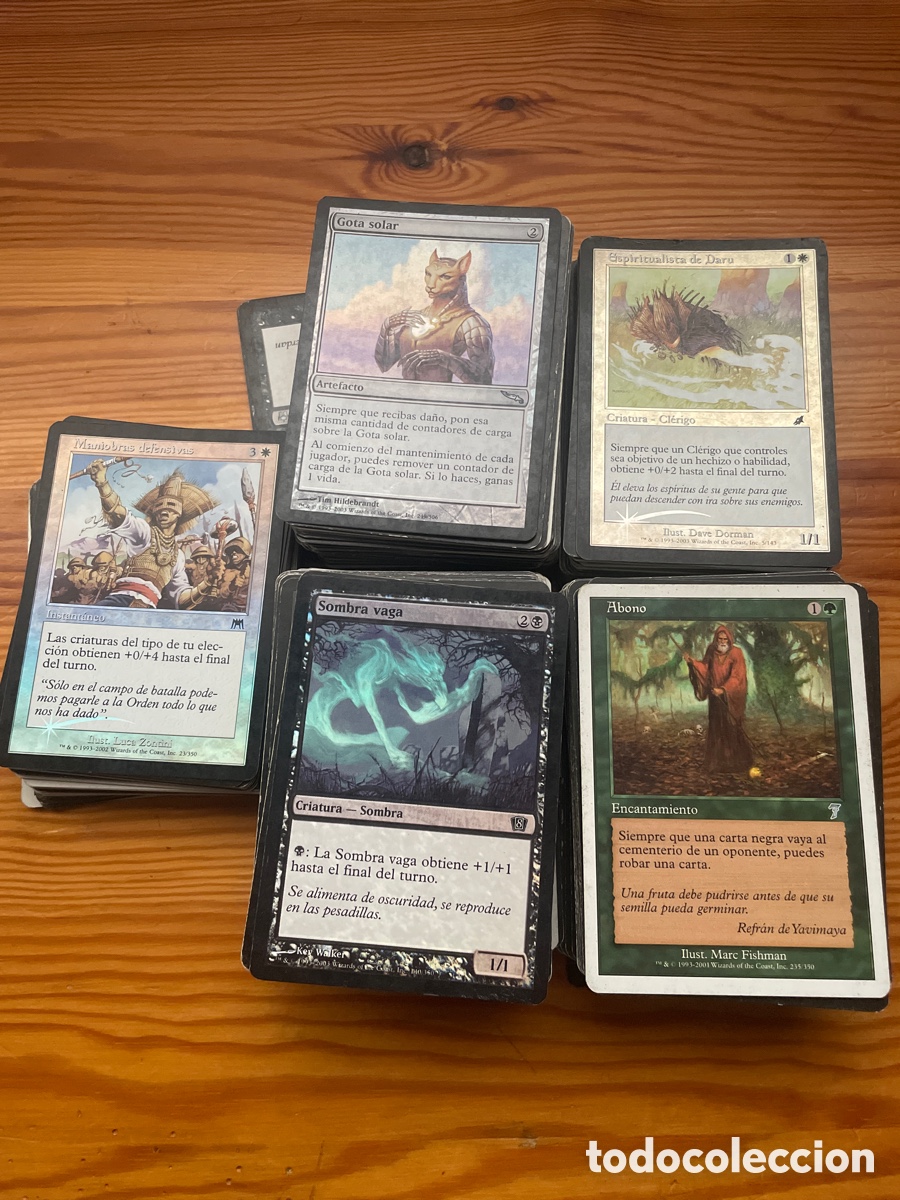 Lote 409 cartas Magic The Gathering