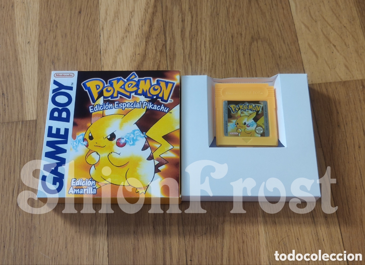 Pokémon Amarillo / Edición Amarilla (Videojuego Repro + Caja Repro)