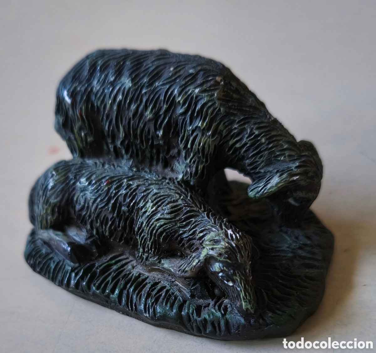 Antiguas Ovejas belen en resina