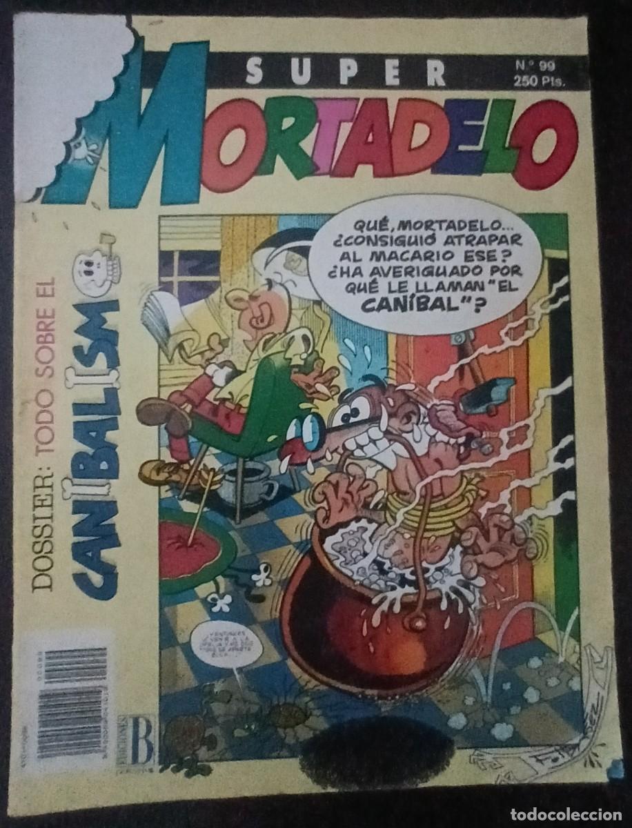 SUPER MORTADELO-EDICIONES B- Nº 99 -RAMIS-CERA-PEQUEÑO SPIROU-1992-DIFÍCIL-CORRECTO-VEA-1629