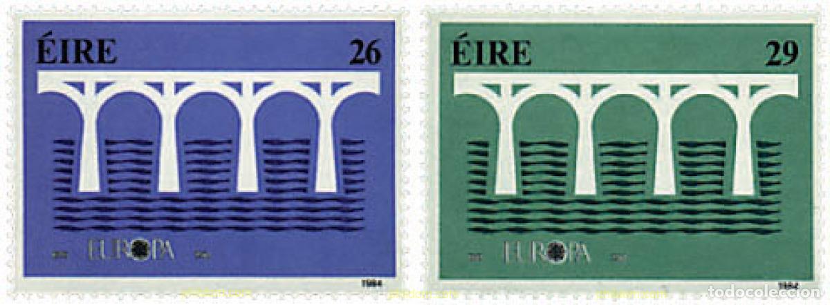 62568 MNH IRLANDA 1984 EUROPA CEPT. 25 ANIVERSARIO DE LA CEPT