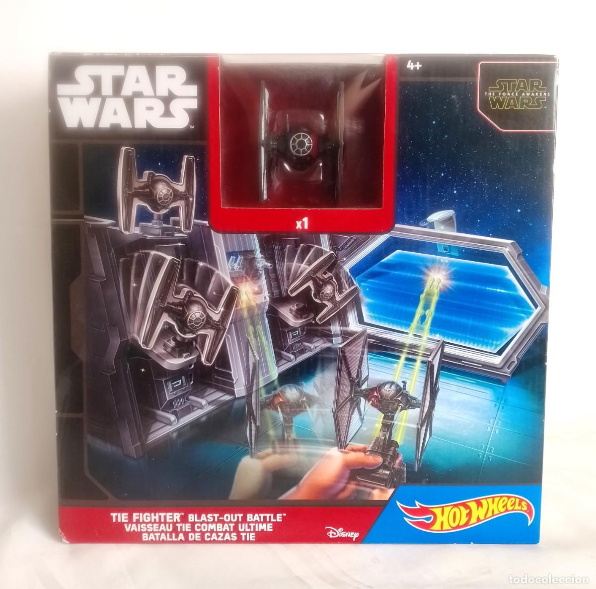STAR WARS, TIE FIGHTER BLAST-OUT BATTLE (BATALLA DE CAZAS TIE). MATTEL 2015