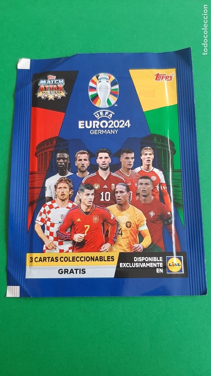 (TOPPS)(EURO2024)(LIDL) SOBRE SIN ABRIR EDICIÓN LIMITADA DE LIDL 2024