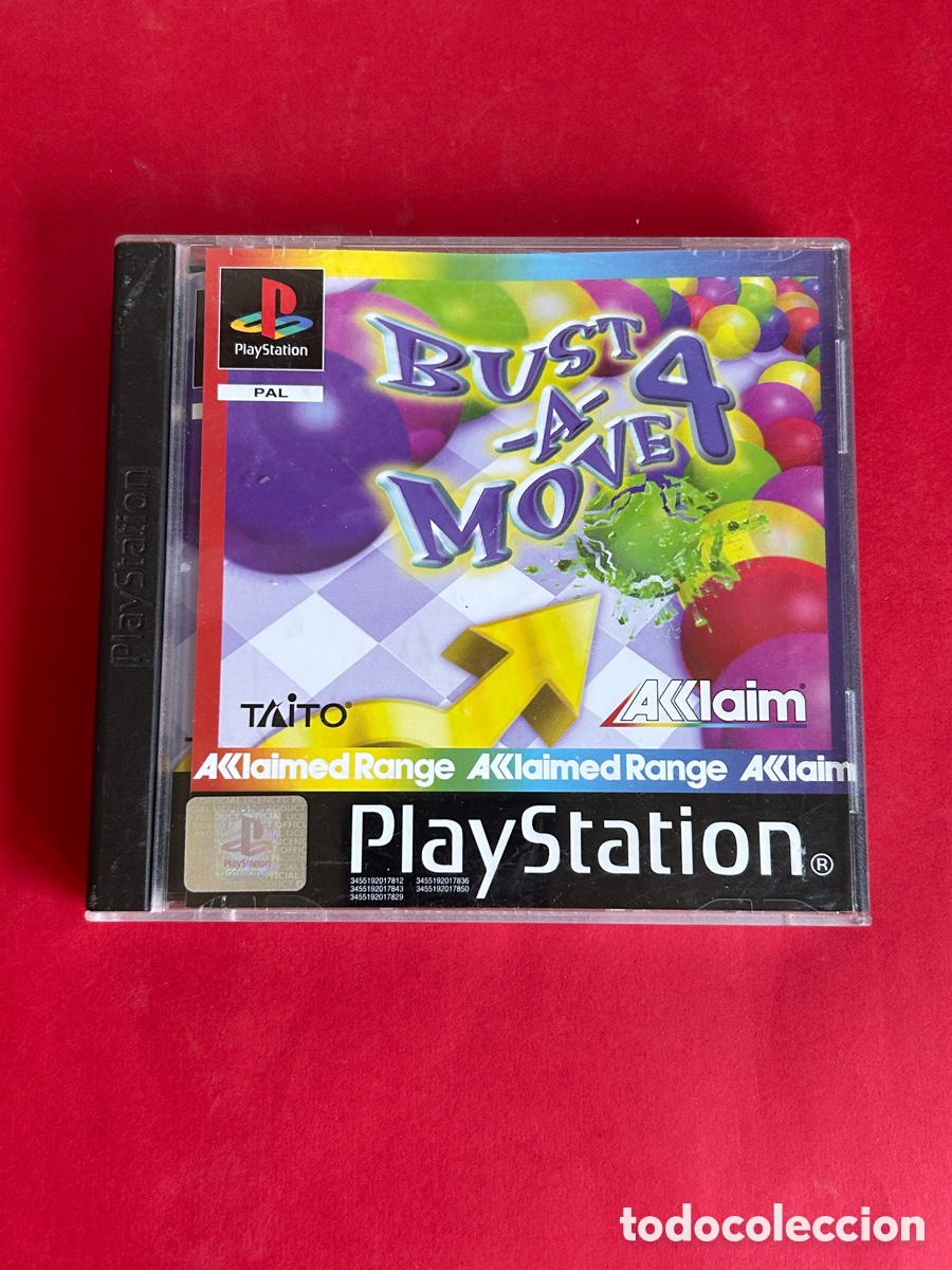 BUST A MOVE 4 JUEGO PS1 PLAYSTATION 1