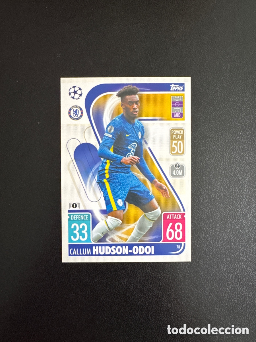 HUDSON ODOI CHELSEA NÚMERO 78 MATCH ATTAX 2021 2022