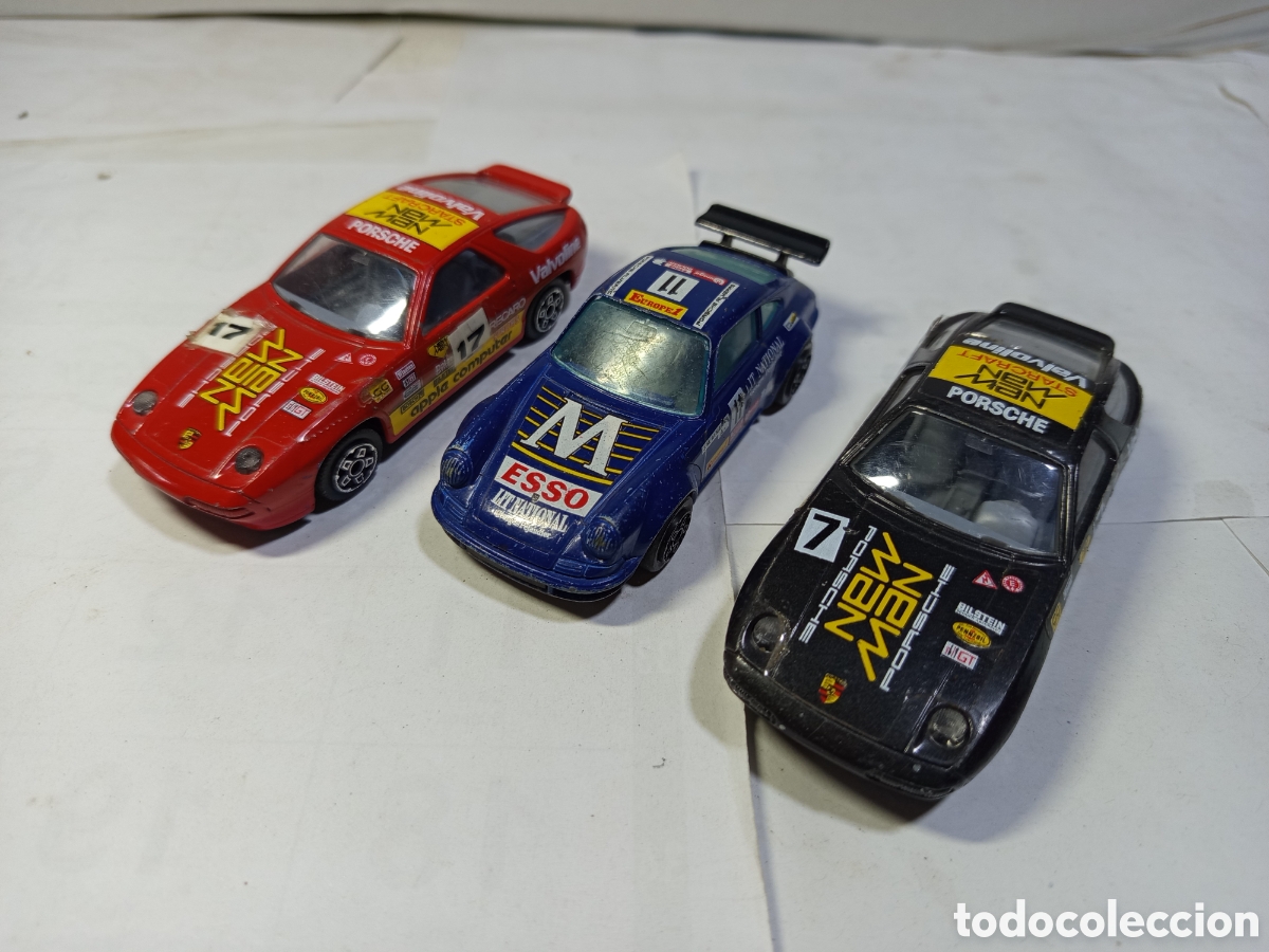 3 Porsche marca Burago