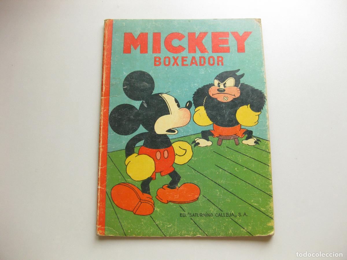 CUENTO DE MICKEY BOXEADOR Nº 7. EDITORIAL SATURNINO CALLEJA. 1935