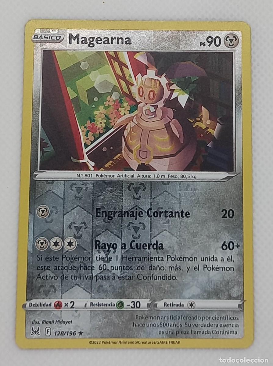 Carta Pokémon - Magearna 128/196 Reverse Holo Rare - Origen Perdido - 2022
