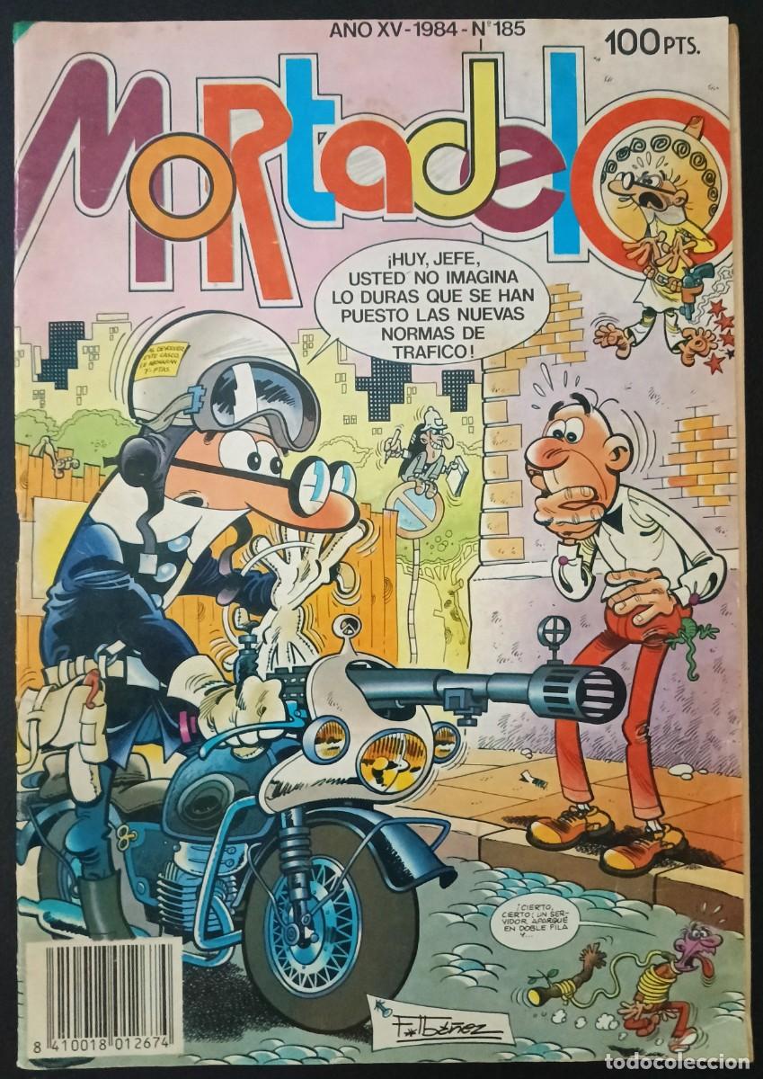 MORTADELO-EX SUPER-BRUGUERA- Nº 185 -IZNOGUD-CAMELIO-JAN-1984-CORRECTO-DIFÍCIL-LEA-VEA-1663