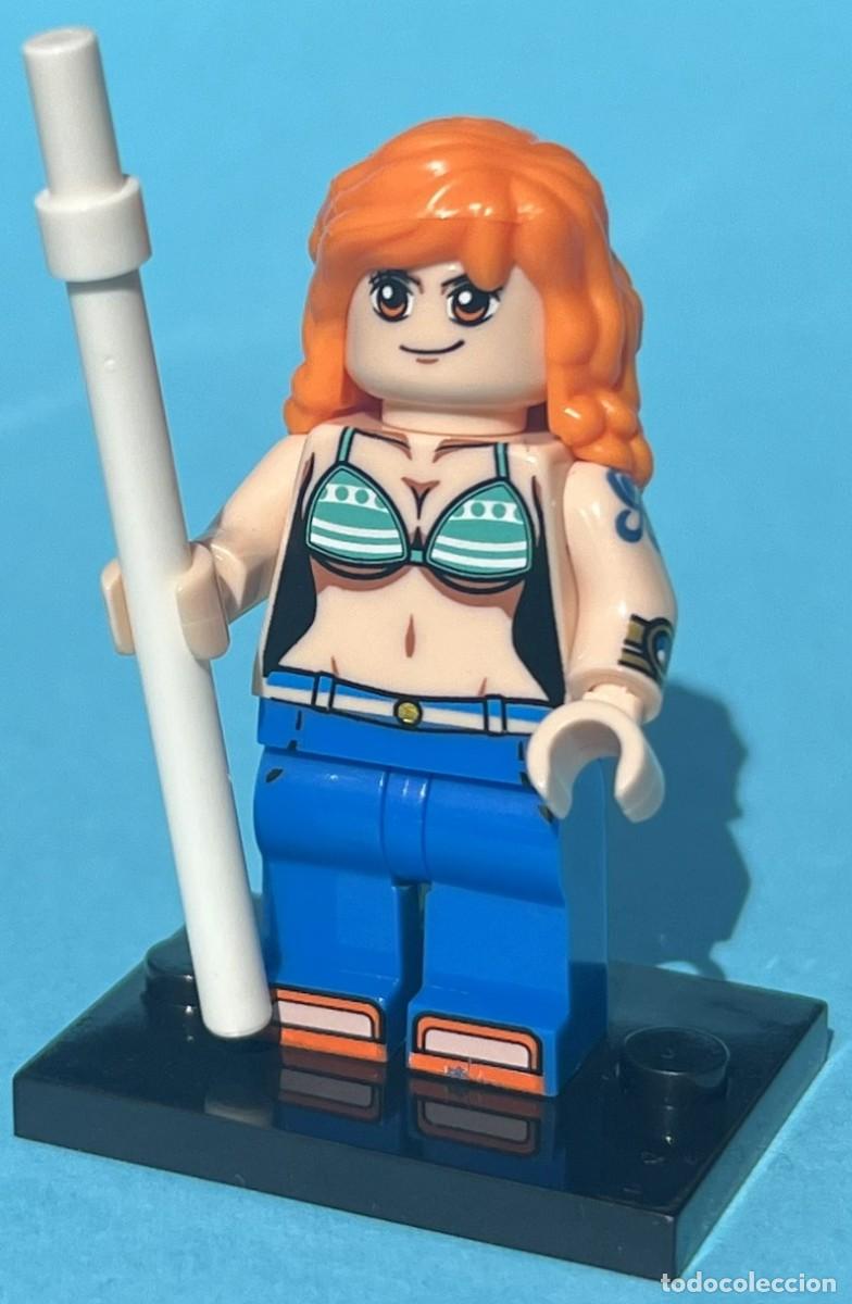 Nami v1 (One Piece) Minifigura Figura Minifigure Figure Minifig Figurine Muñeco
