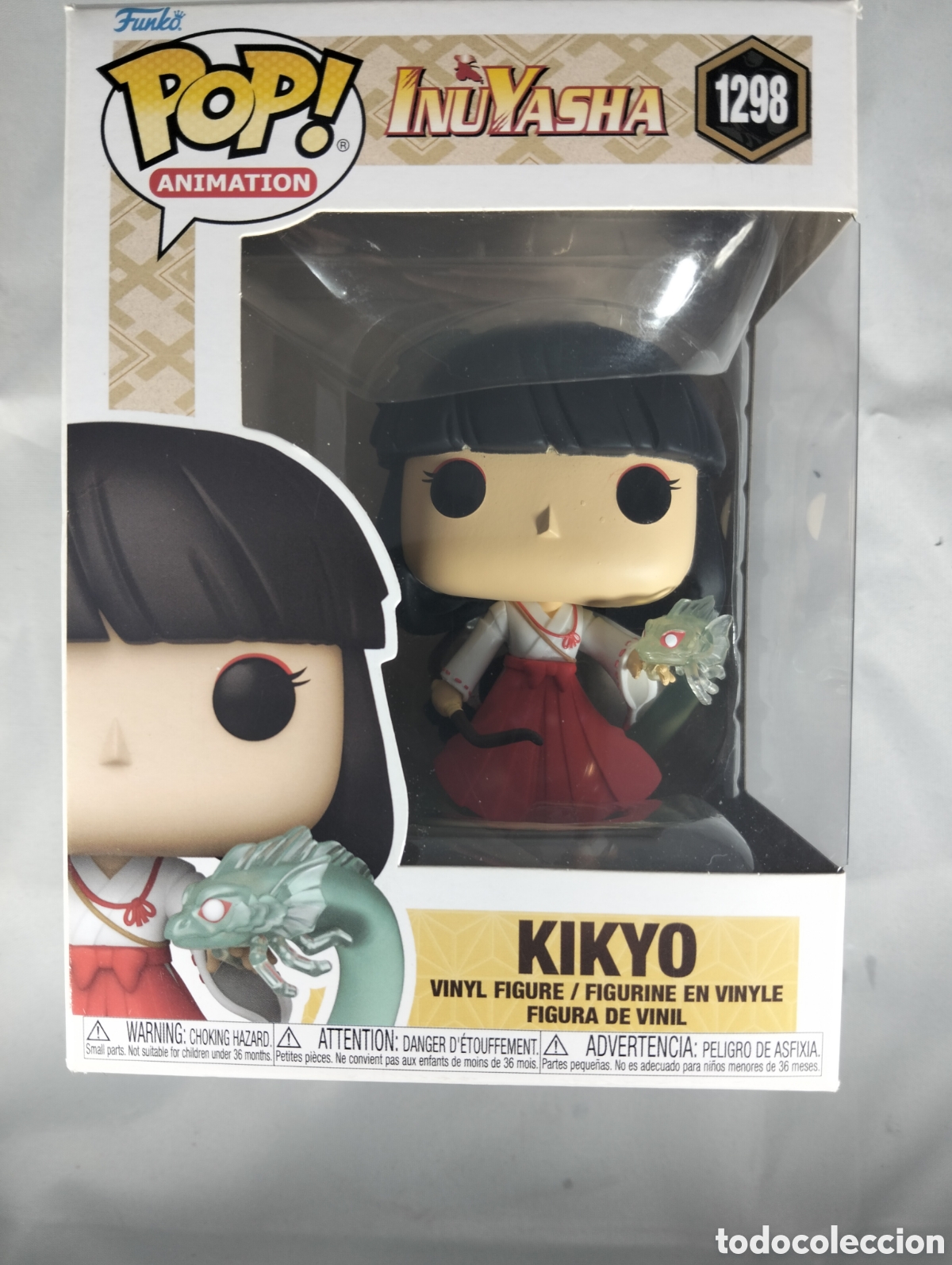 Funko Pop! Animation del personaje Kikyo de la serie Inuyasha.