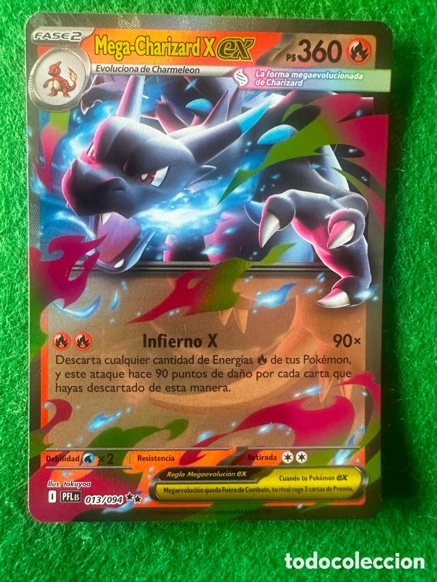 Carta Pokemon Charizard X EX #13