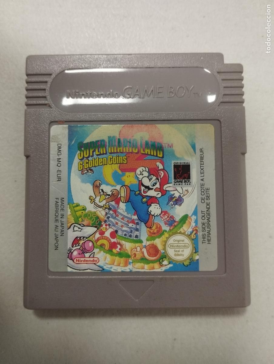 Super mario land 2 6 golden cois - Nintendo Game boy GB - PAL