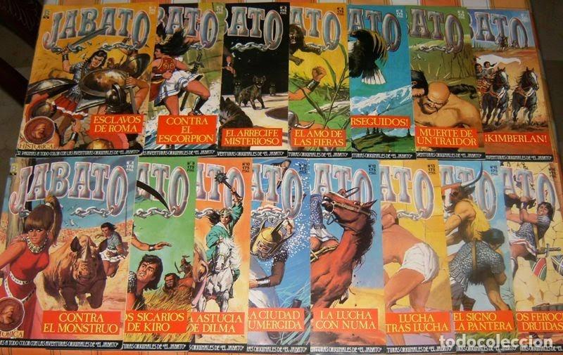 JABATO, EDICIONES B 1987 Edición Histórica números 1 2 3 4 5 6 8 9 10 11 12 13 15 16 lote