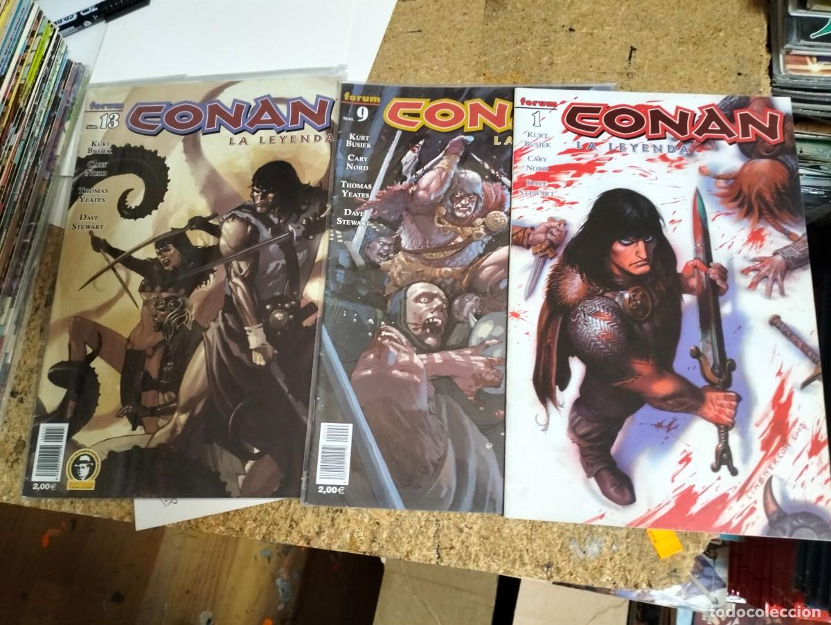 CONAN LA LEYENDA n. . 1. 9. 13. 29 LOTE 4 NUMEROS ) FORUM.