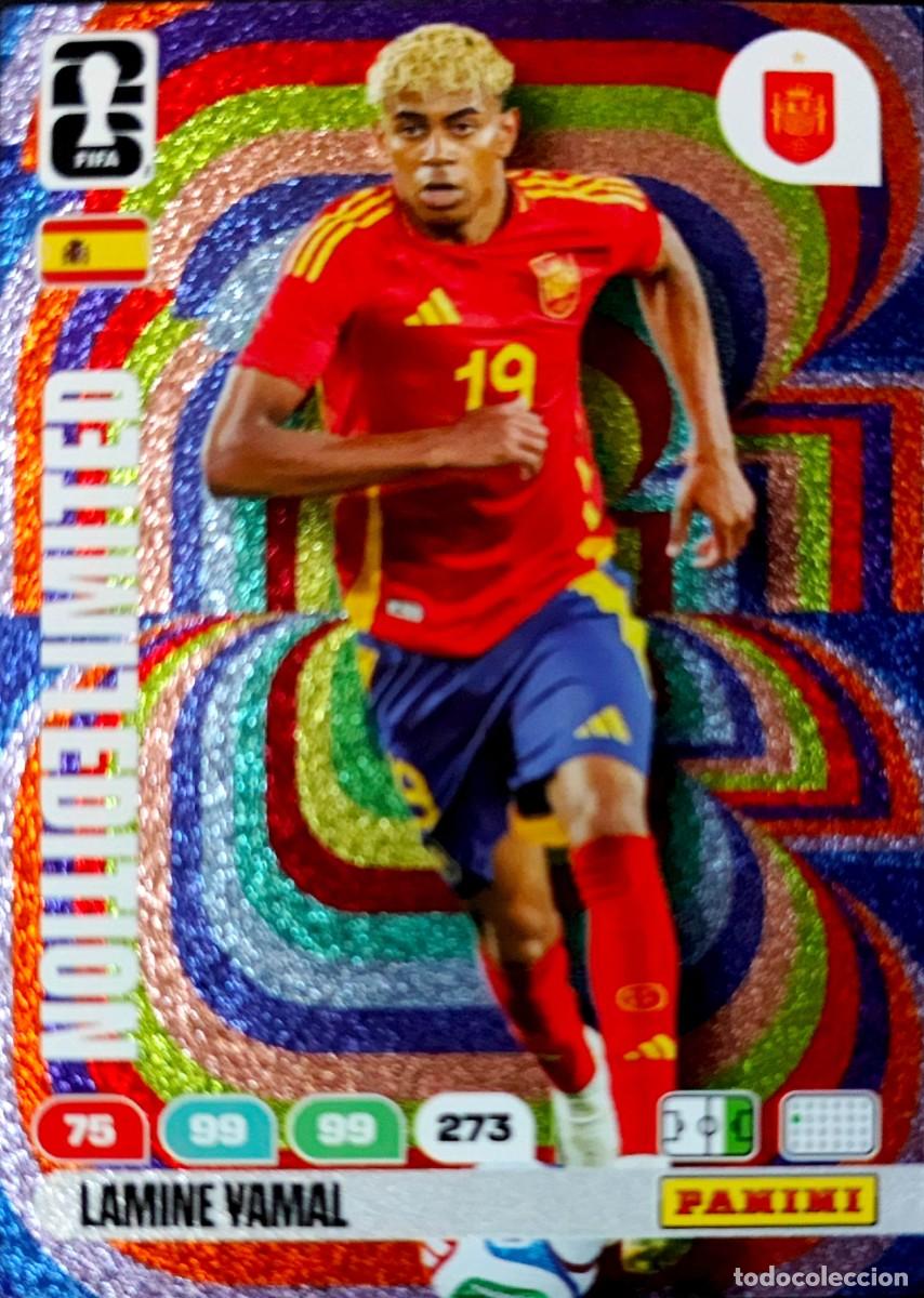 Lamine Yamal - España - FC Barcelona - LIMITED EDITION - PANINI Adrenalyn FIFA World Cup 2026