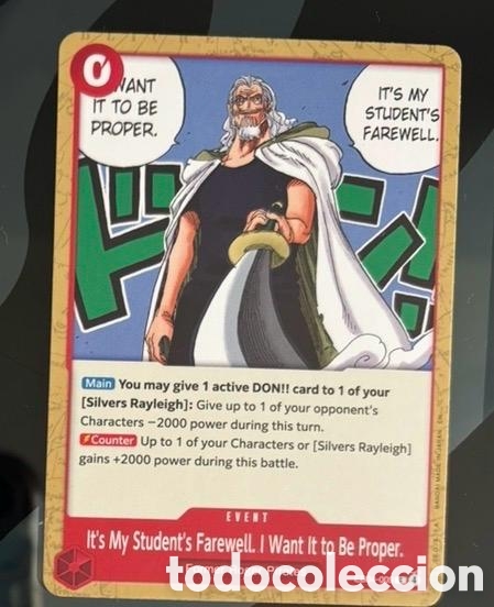 Carta One Piece I wanted to be proper