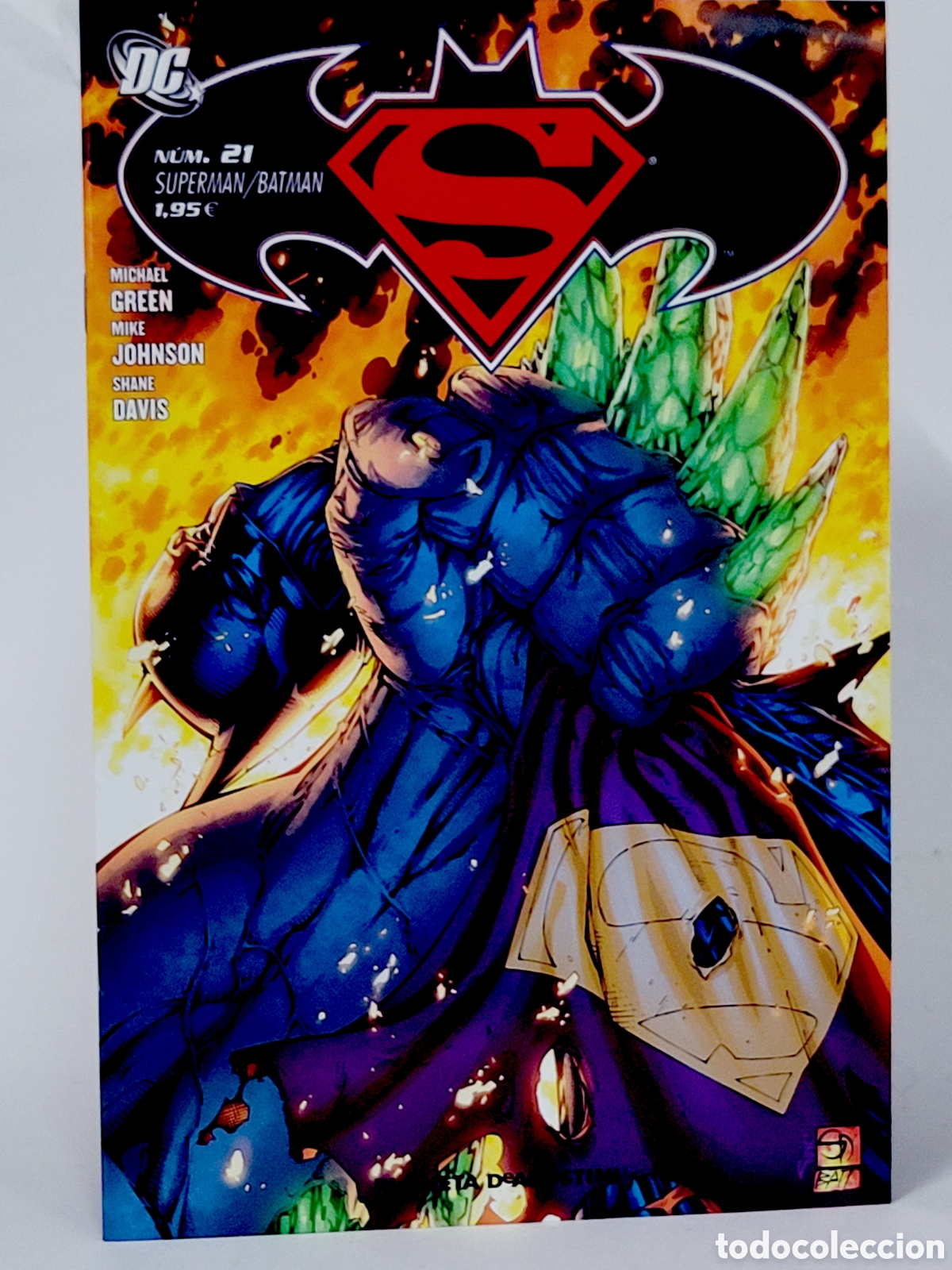 CÓMIC SUPERMAN BATMAN 21 DC PLANETA DEAGOSTINI GRAPA DE KIOSCO